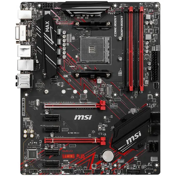 Matična ploča MSI B450 Gaming Plus Max, AMD AM4, ATX - Slika 2