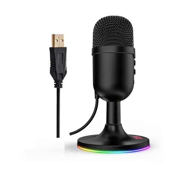 Mikrofon Redragon Pulsar GM303, RGB, crni - Slika 3