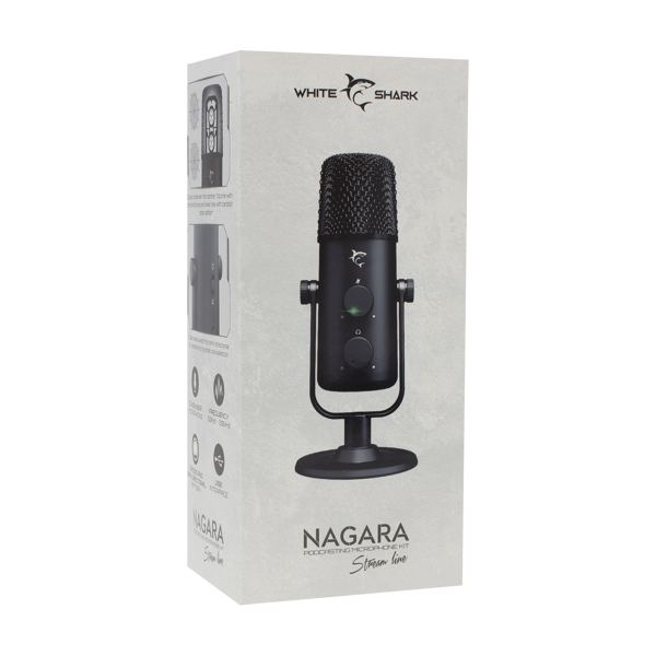 Mikrofon White Shark DSM-02 Nagara, crni - Slika 8
