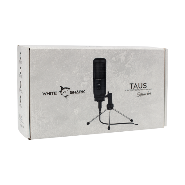 Mikrofon White Shark DSM-03 Taus, crni - Slika 5