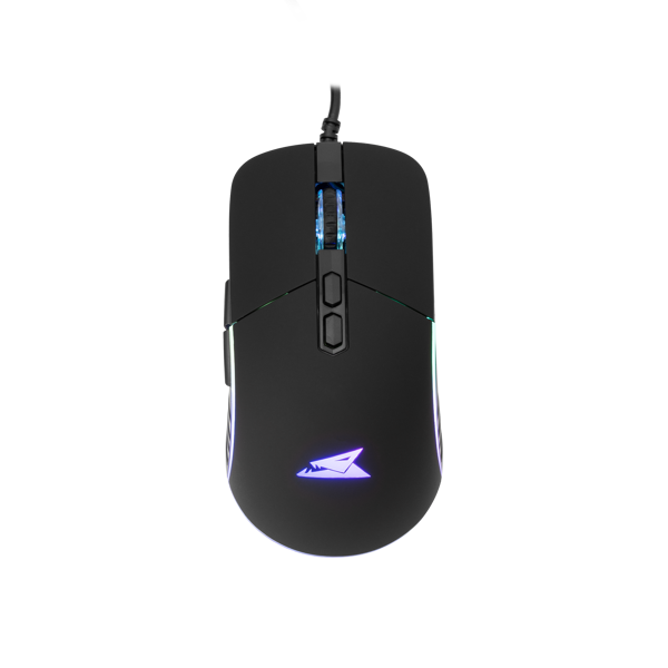 Miš Baracuda BGM-011 Nautilus, žičani, gaming, 12800DPI, RGB, crni - Slika 1