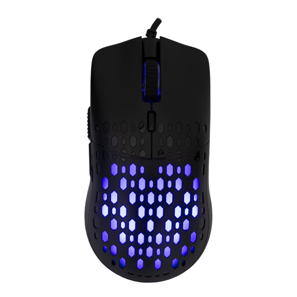 Miš Baracuda BGM-021 Octopus, žičani, gaming, 3600DPI, LED, crni - Slika 1