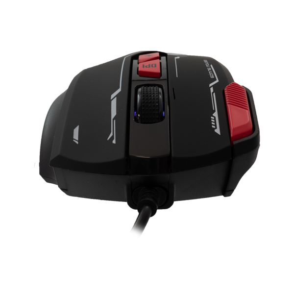 Miš Baracuda BGM-041 Manta, žičani, gaming, 12800DPI, RGB, crni - Slika 2