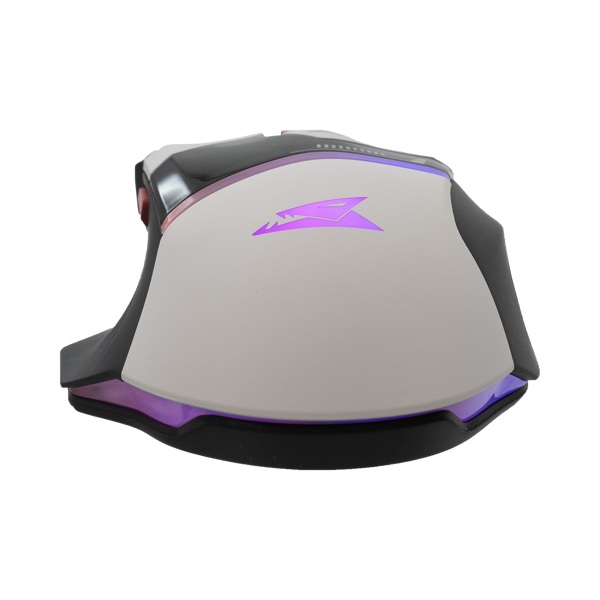 Miš Baracuda BGM-042 Manta, žičani, gaming, 12800DPI, RGB, bijeli - Slika 5