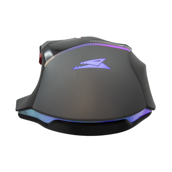 Miš Baracuda BGM-047 Manta, žičani, gaming, 12800DPI, RGB, sivi - Slika 3