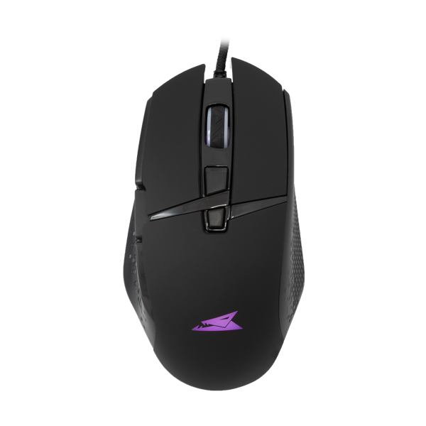 Miš Baracuda BGM-051 Raptor, žičani, gaming, 6400DPI, LED, crni - Slika 1