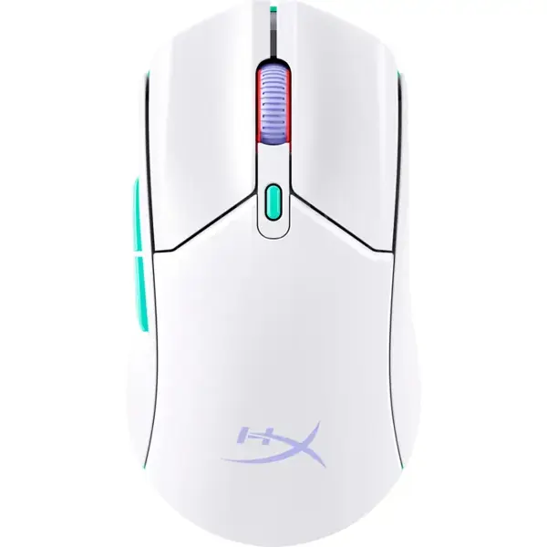 Miš HyperX Pulsefire Haste 2 Core Wireless, 8R2E7AA, bežični, gaming, 12000DPI, RGB, bijeli - Slika 1