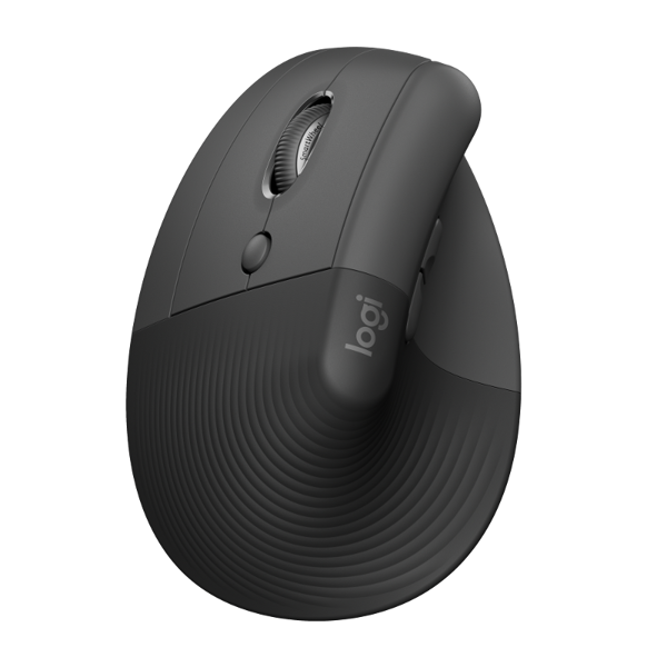 Miš Logitech Lift Left, bežični, vertikalni, ergonomski, crni - Slika 1