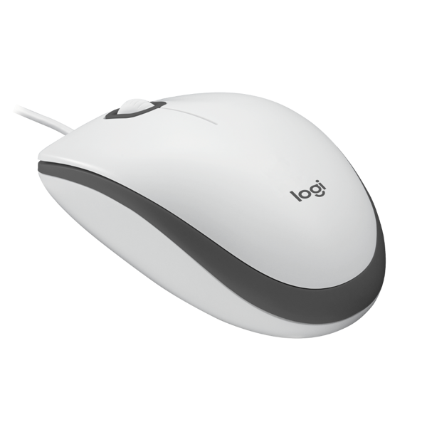 Miš Logitech M100, žičani, bijeli - Slika 1
