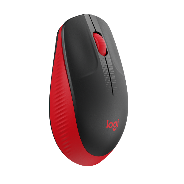 Miš Logitech M190, bežični, crveni - Slika 1