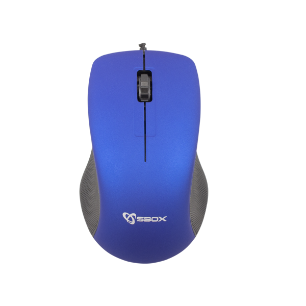 Miš SBOX M-958, žičani, plavi - Slika 4