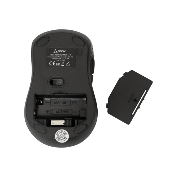 Miš SBOX WM-993, bežični, srebrni - Slika 5