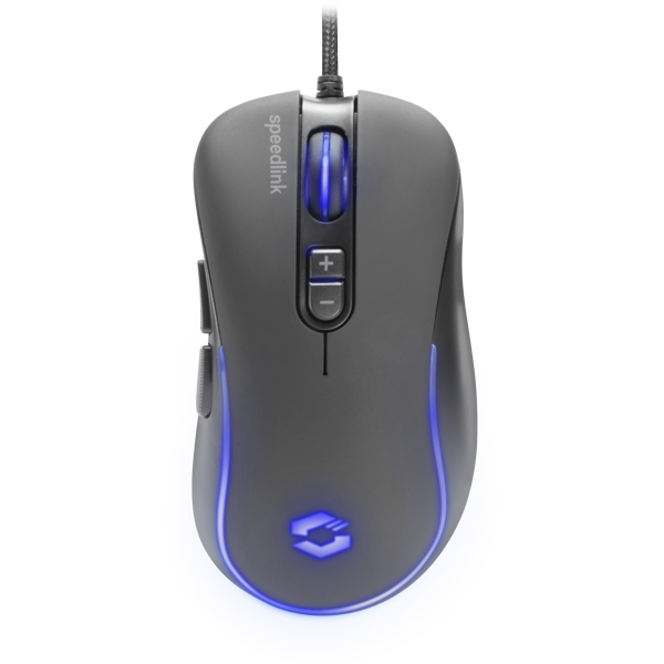 Miš Speedlink Assero, žičani, gaming, 6400DPI, LED, crni - Slika 1