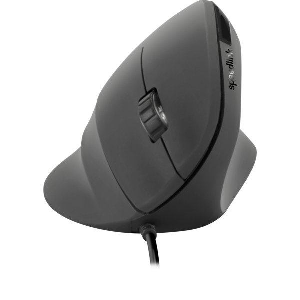 Miš Speedlink Piavo, žičani, vertikalni, ergonomski, crni - Slika 2