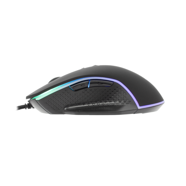 Miš White Shark GM-5009 Gareth, žičani, gaming, 6400DPI, RGB, crni - Slika 4