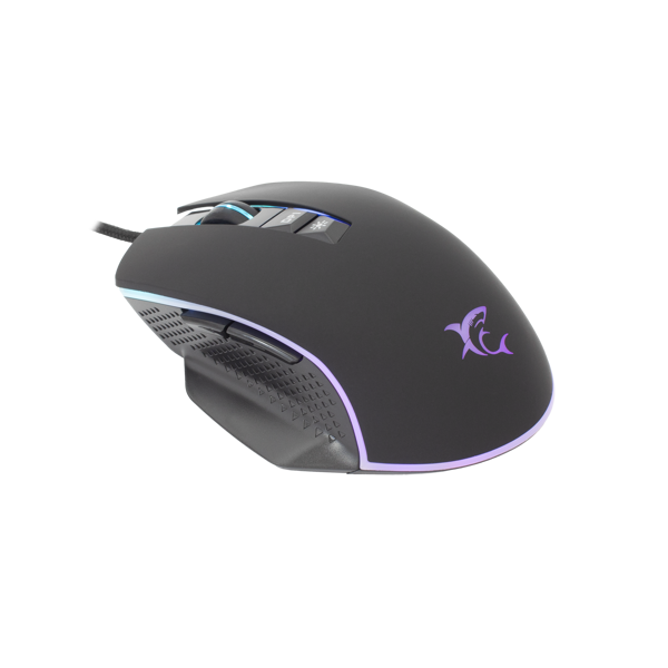 Miš White Shark GM-5009 Gareth, žičani, gaming, 6400DPI, RGB, crni - Slika 2