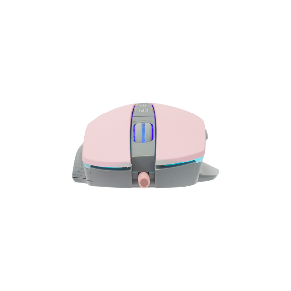 Miš White Shark GM-5009 Gareth, žičani, gaming, 6400DPI, RGB, rozi - Slika 5