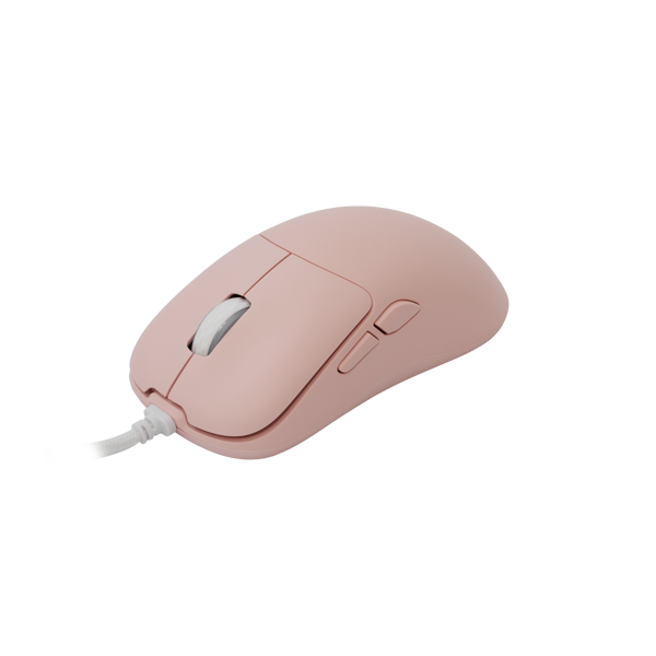 Miš White Shark GM-5014 Graphene, žičani, gaming, 12400DPI, rozi - Slika 2