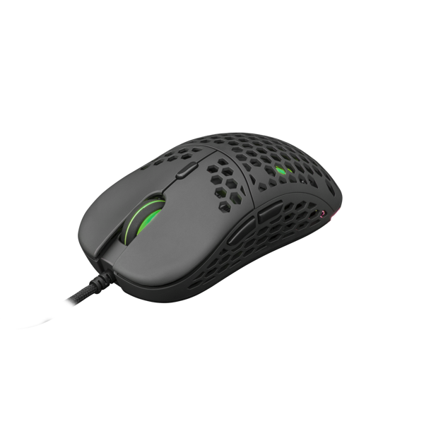Miš White Shark Premium Line ESL-M4 Naginata, žičani, gaming, 16000DPI, RGB, crni - Slika 1