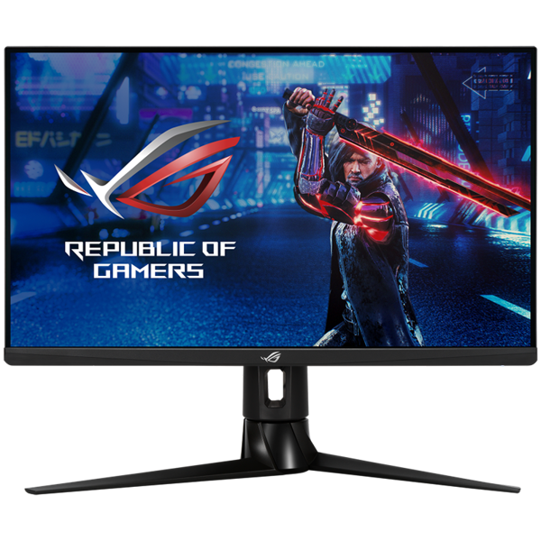 Monitor Asus 27" ROG Strix XG27AQ, Fast IPS, gaming, Adaptive-Sync, NVIDIA G-Sync 144Hz (170Hz OC), 1ms (GTG), HDR400, 2xHDMI, DP, 2xUSB 3.2, Zvučnici, Pivot, 2K - Slika 1