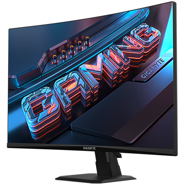 Monitor Gigabyte 27" GS27FC, VA, gaming, AMD FreeSync Premium 180Hz, 1ms, 2xHDMI, DP, Zakrivljeni 1500R, Full HD - Slika 2