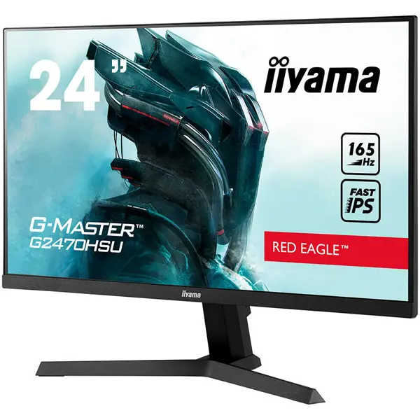 Monitor Iiyama 24" G-Master G2470HSU-B1, Fast IPS, gaming, AMD FreeSync Premium 165Hz, 0.8ms, HDMI, DP, 2xUSB 2.0, Zvučnici, Full HD - Slika 3