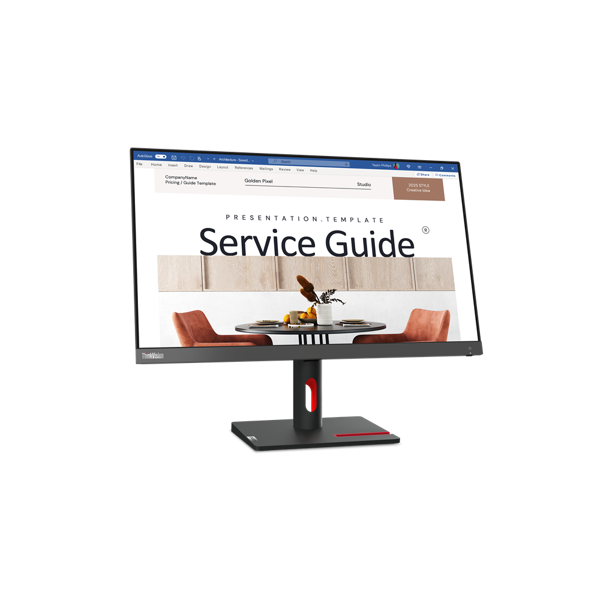 Monitor Lenovo 23.8" ThinkVision S24i-30, 63DEKAT3EU, IPS, 100Hz, VGA, HDMI, Full HD - Slika 1