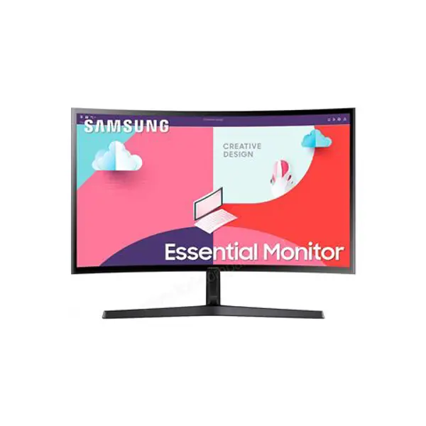 Monitor Samsung 27" LS27C360EAUXEN, VA, AMD FreeSync 75Hz, VGA, HDMI, Zakrivljeni 1800R, Full HD - Slika 1