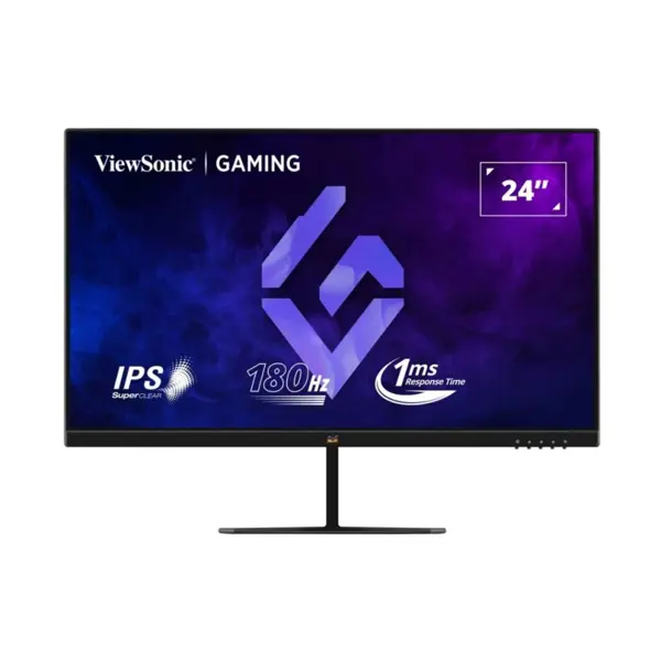 Monitor ViewSonic 24" VX2479-HD-PRO, SuperClear IPS, gaming, AMD FreeSync 180Hz, 1ms, HDR10, 2xHDMI, DP, Full HD - Slika 1