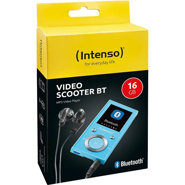 MP3 player Intenso Video Scooter BT, 16GB, bluetooth, plavi - Slika 3