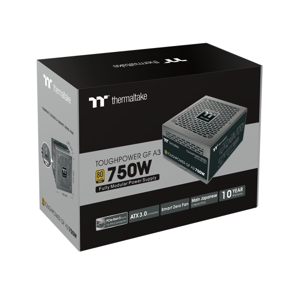 Napajanje Thermaltake Toughpower GF A3, 750W, 80+ Gold, modularno, ATX - Slika 6