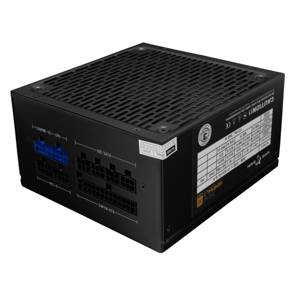 Napajanje White Shark GPSU-750W General-2, 750W, 80+ Gold, modularno, ATX, crno - Slika 5