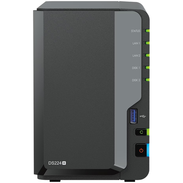 NAS uređaj Synology DiskStation DS224+ - Slika 1