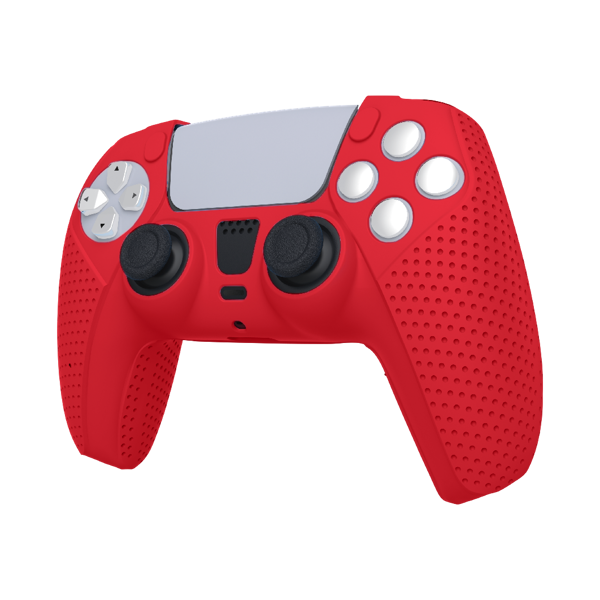 Navlaka White Shark PS5-541 Body Lock, silikon, PS5, crvena - Slika 2