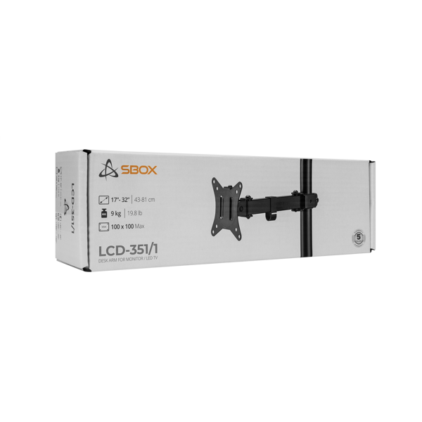 Nosač za monitor SBOX LCD-351/1-2 - Slika 8