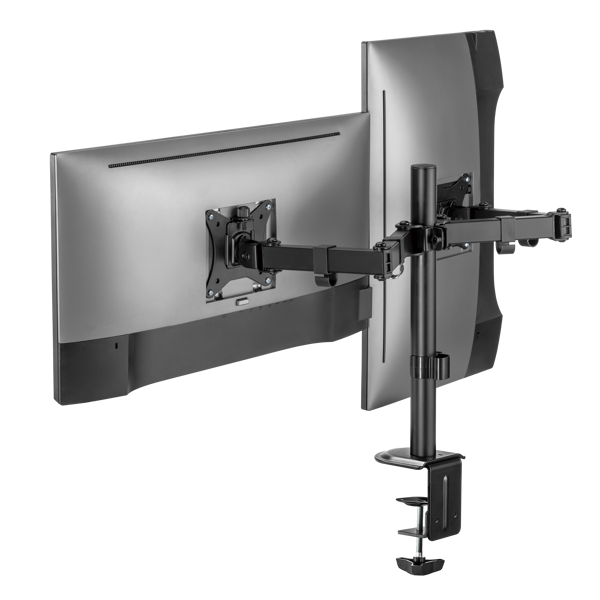 Nosač za monitor SBOX LCD-352/2-2, za 2 monitora - Slika 4