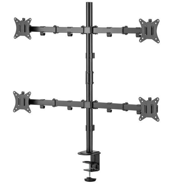 Nosač za monitor SBOX LCD-352/4-2, za 4 monitora - Slika 3