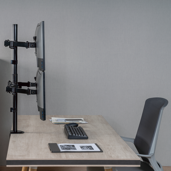 Nosač za monitor SBOX LCD-352/4-2, za 4 monitora - Slika 10