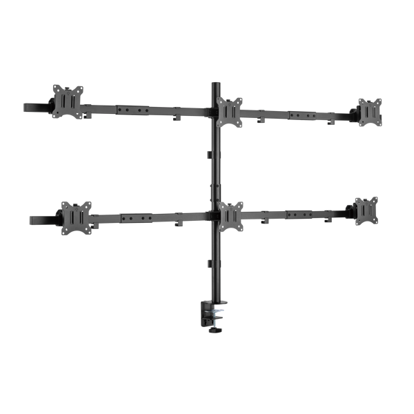 Nosač za monitor SBOX LCD-352/6-2, za 6 monitora - Slika 1