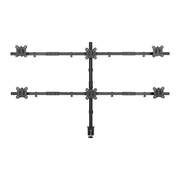 Nosač za monitor SBOX LCD-352/6-2, za 6 monitora - Slika 2