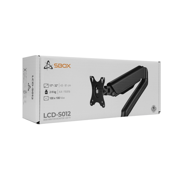 Nosač za monitor SBOX LCD-S012-2 - Slika 11