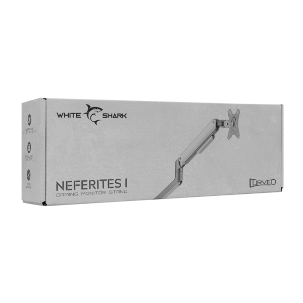 Nosač za monitor White Shark GMS-3207 Neferites I, za 1 monitor - Slika 11