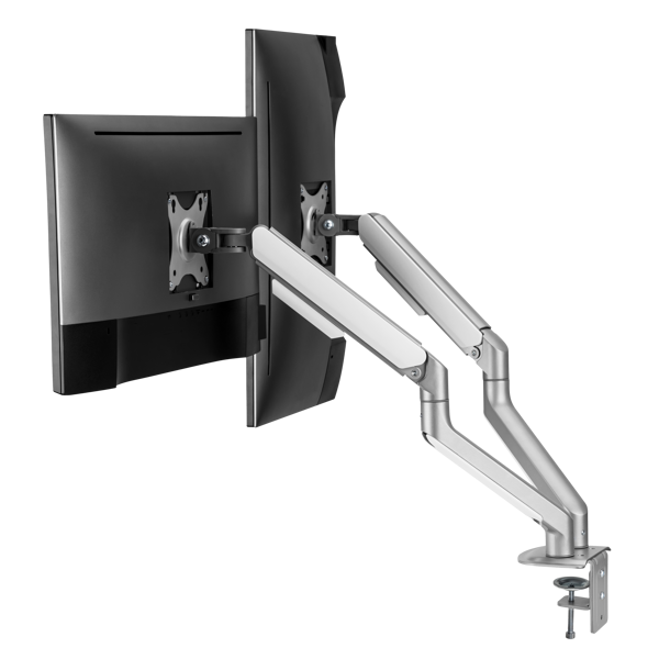 Nosač za monitor White Shark GMS-3208 Neferites II, za 2 monitora - Slika 3