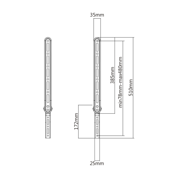 Nosač za soundbar SBOX SB-41 - Slika 5