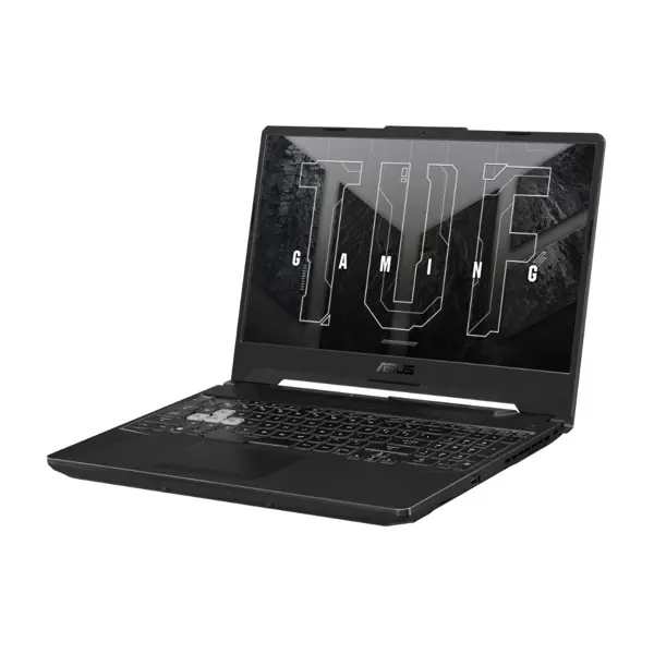 Notebook Asus Gaming TUF A15, FA506NC-HN039, 15.6" FHD IPS 144Hz, AMD Ryzen 5 7535HS up to 4.55GHz, 16GB DDR5, 1TB NVMe SSD, NVIDIA GeForce RTX3050 4GB, no OS, 2 god - Slika 1