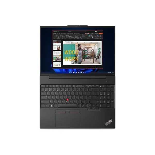 Notebook Lenovo ThinkPad E16 Gen 1, 21JT003GSC, 16" FHD+ IPS, AMD Ryzen 5 7530U up to 4.5GHz, 16GB DDR4, 512GB NVMe SSD, AMD Radeon Graphics, Win 11 Pro, 3 god - Slika 1
