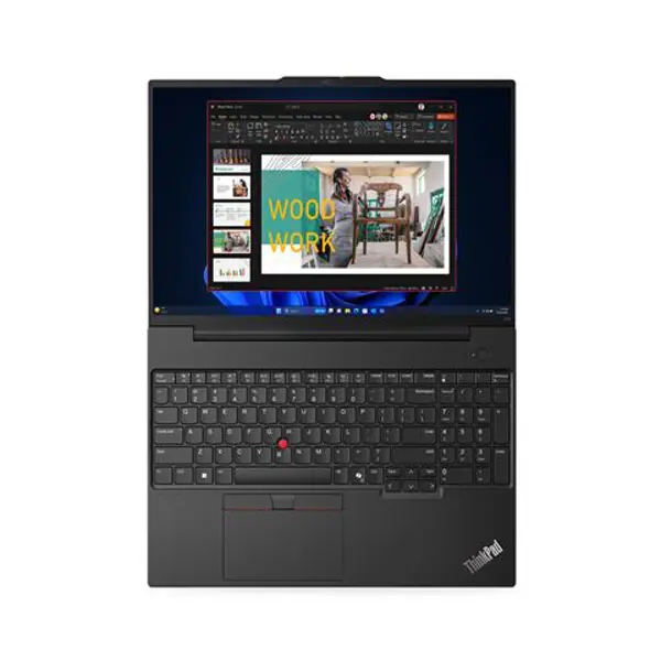 Notebook Lenovo ThinkPad E16 Gen 2, 21MA003NSC, 16" FHD+ IPS, Intel Core Ultra 5 125U up to 4.3GHz, 16GB DDR5, 512GB NVMe SSD, Intel Graphics, no OS, 3 god - Slika 1