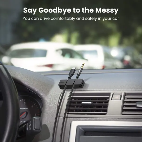 Organizator kablova Ugreen 3+1, crni - Slika 3