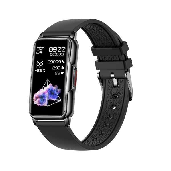 Pametna narukvica Moye Kronos Fit Buddy, crna - Slika 10