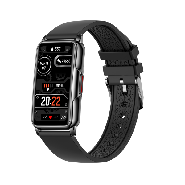 Pametna narukvica Moye Kronos Fit Buddy, crna - Slika 11